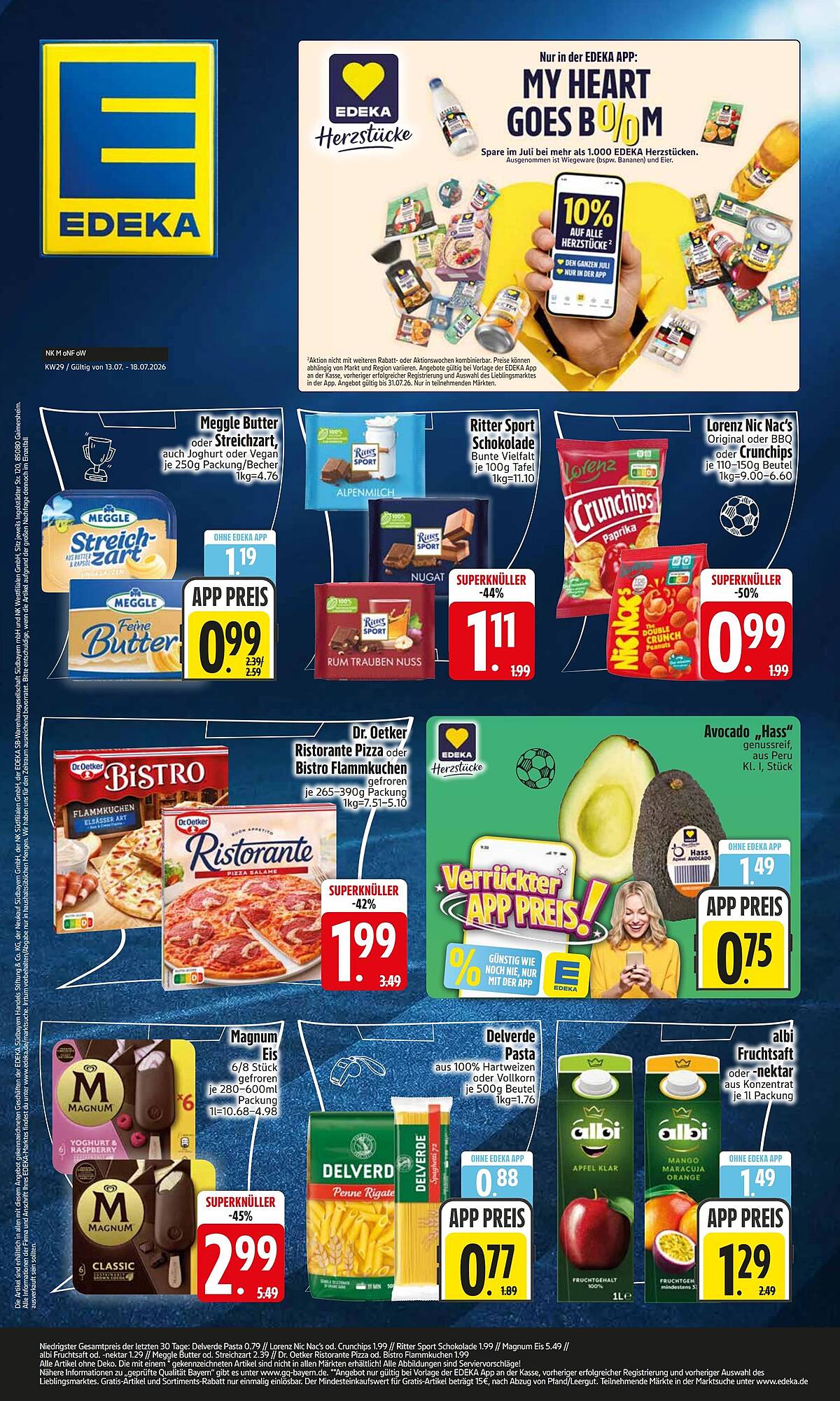 Edeka Aktiv Markt Prospekt - Pagina 1