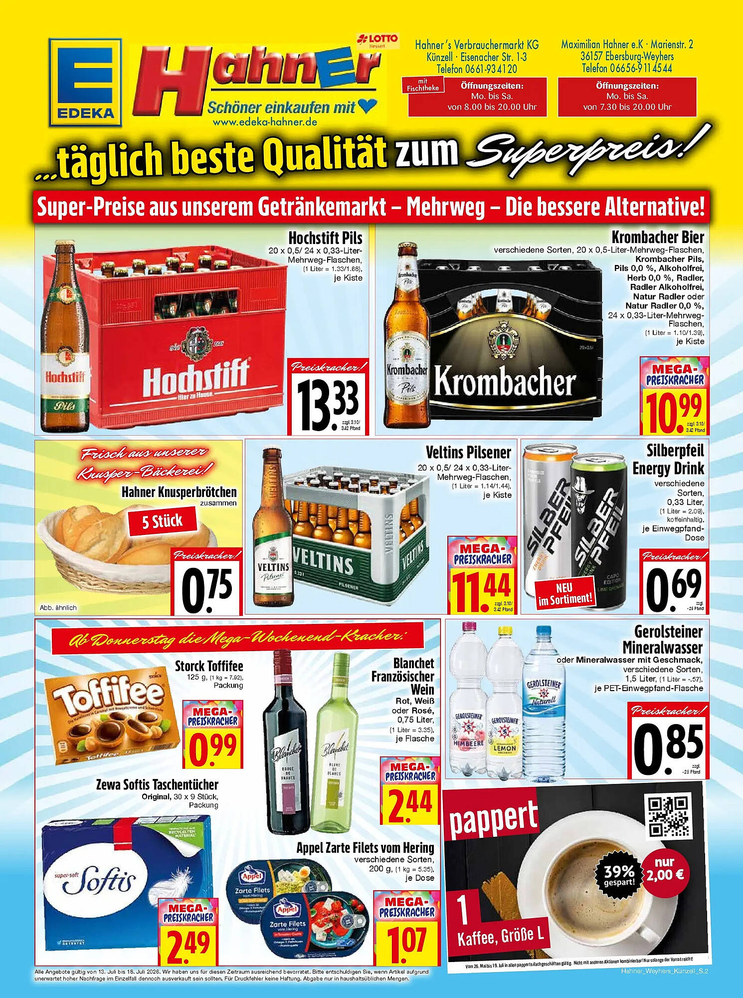 EDEKA Hahner Prospekt - Pagina 2