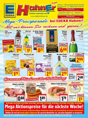 EDEKA Hahner Prospekt
