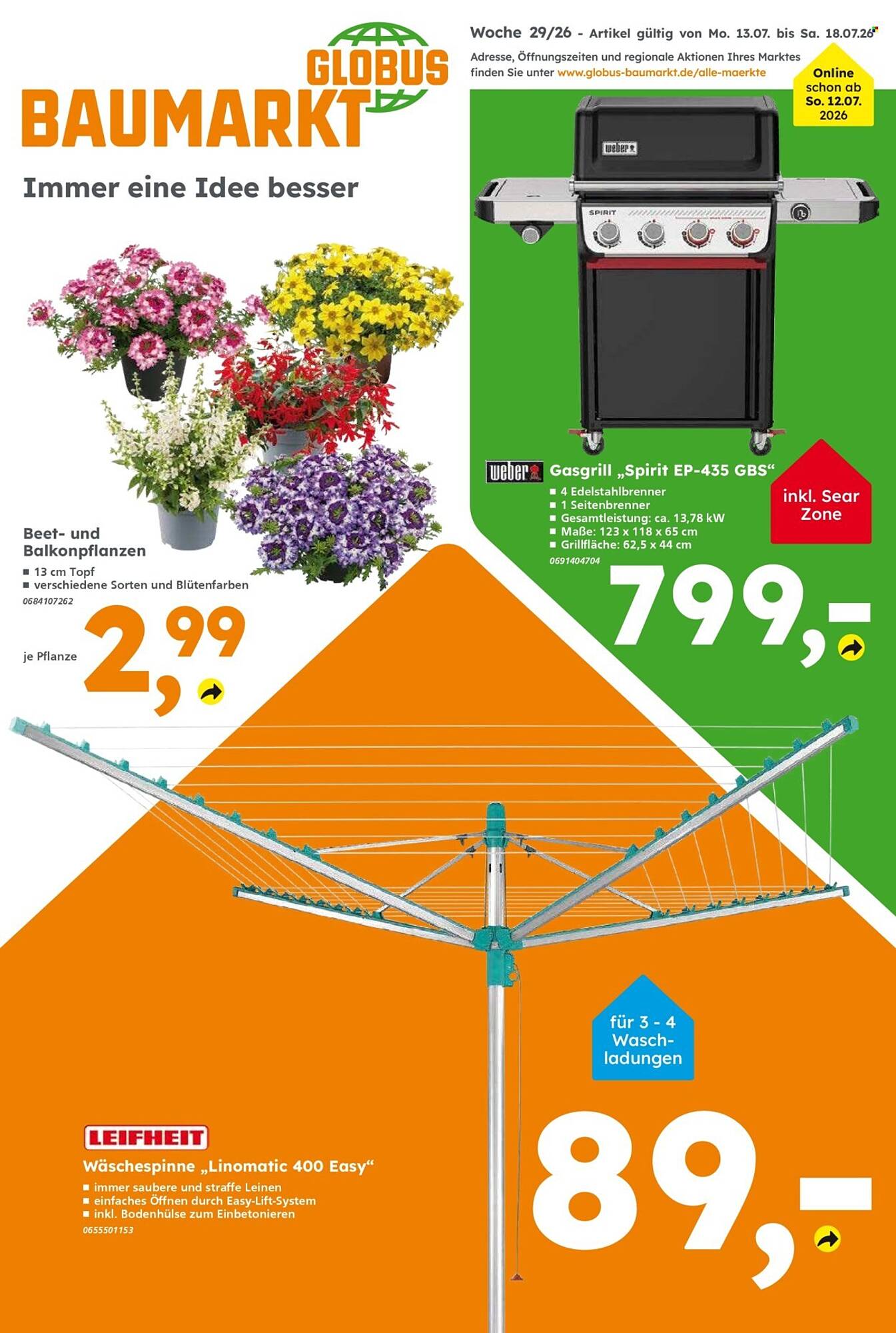 Globus Baumarkt Prospekt - Pagina 1