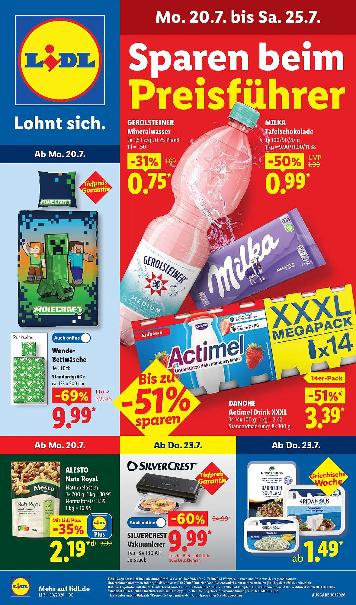 Lidl Prospekt - Pagina 1