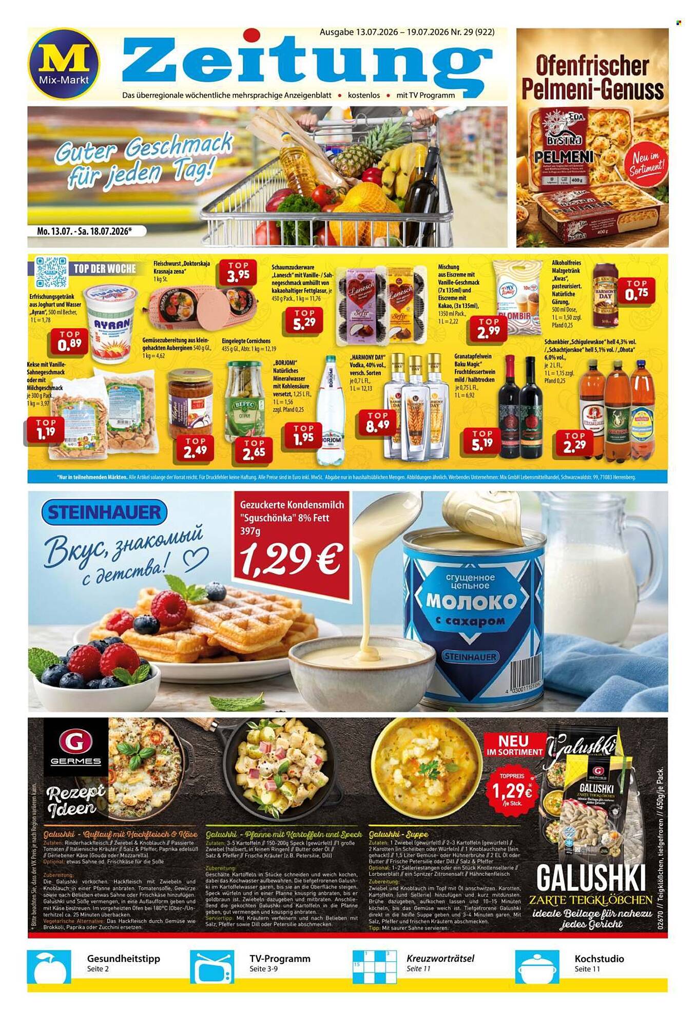 Mix Markt Prospekt - Pagina 1