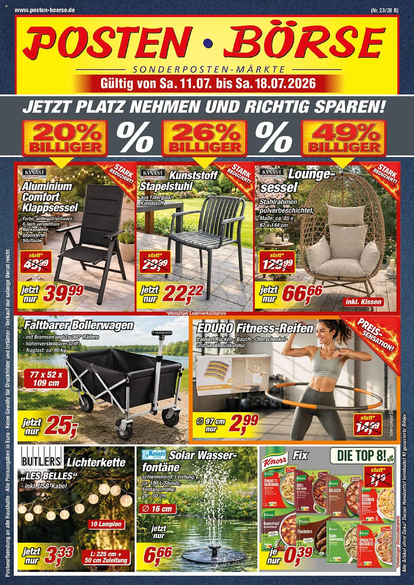 Posten Börse Prospekt - Pagina 1