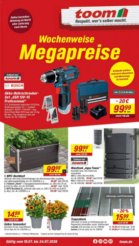 toom Baumarkt Prospekt