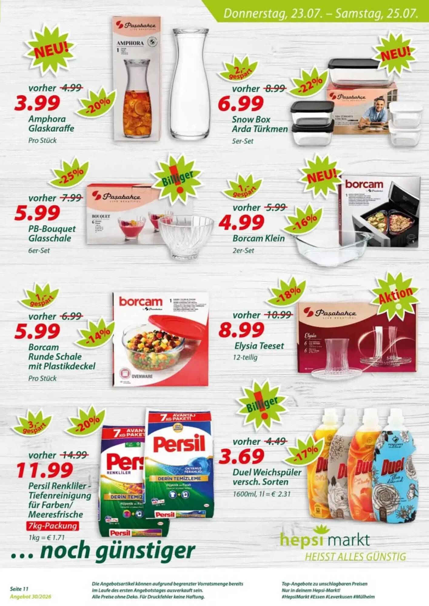 Hepsi-Markt Prospekt - Pagina 23