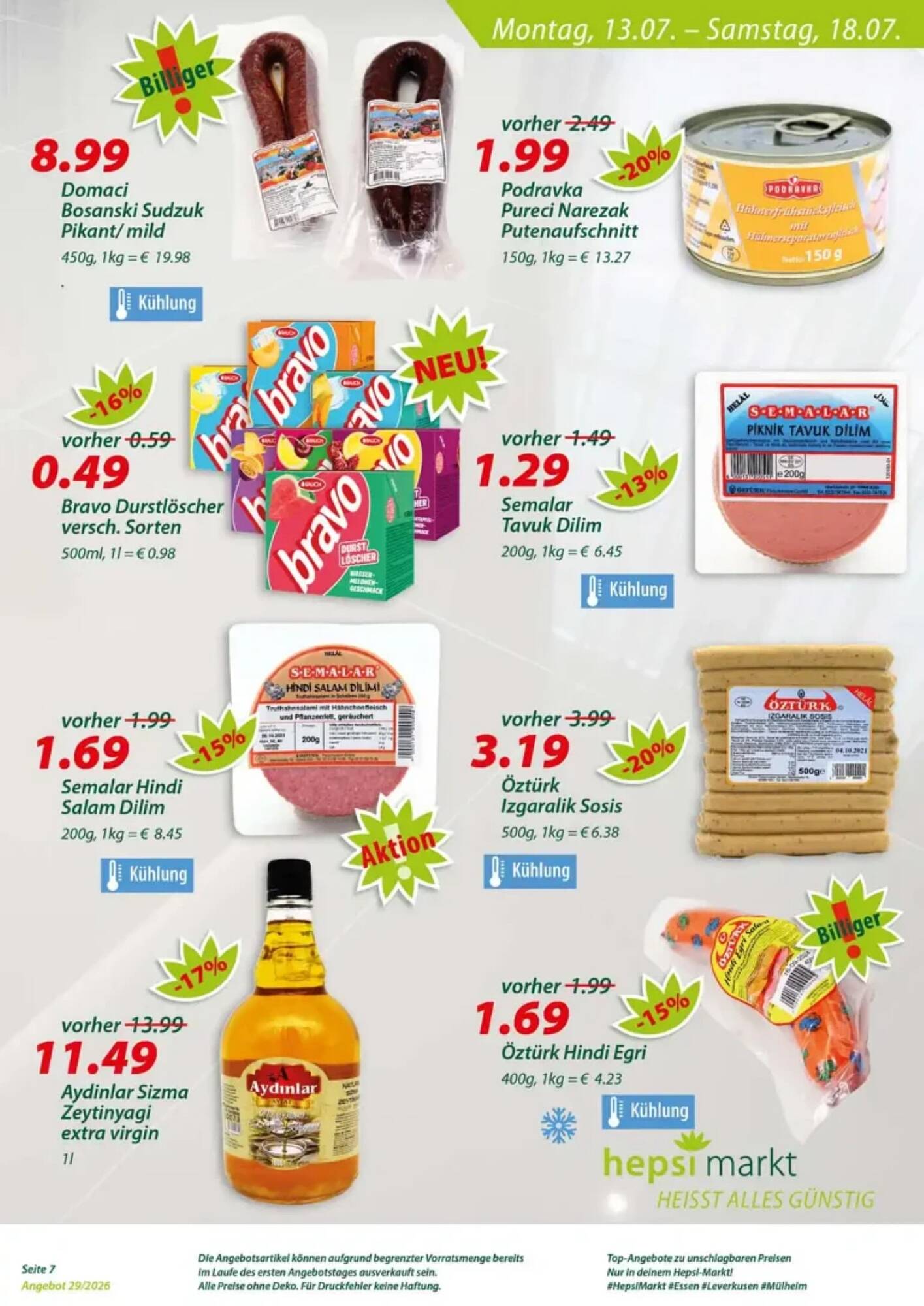 Hepsi-Markt Prospekt - Pagina 7