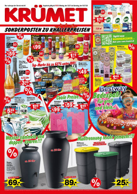 Krümet Sonderposten Prospekt