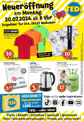 TEDi Prospekt