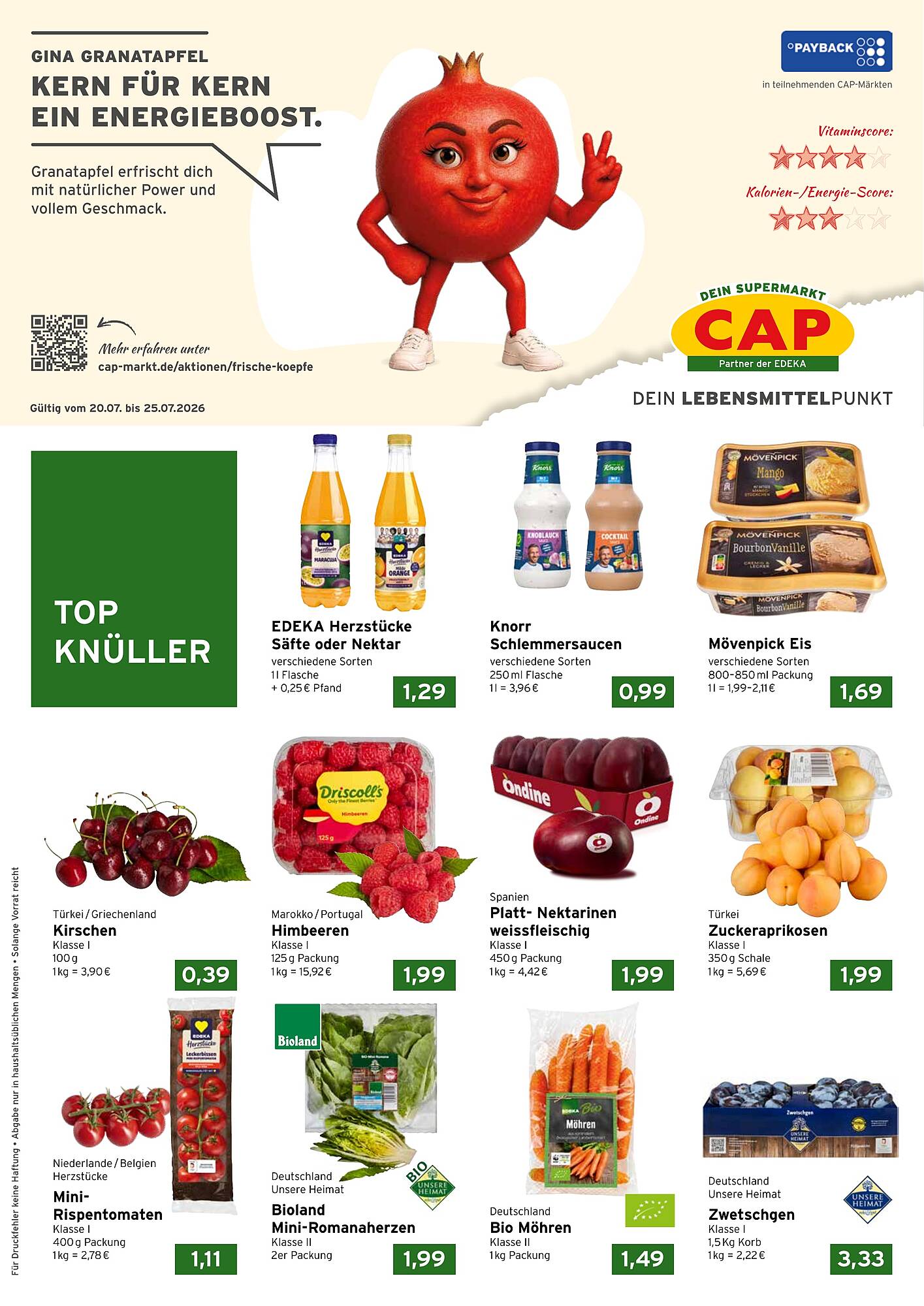 CAP Markt Prospekt - Pagina 1