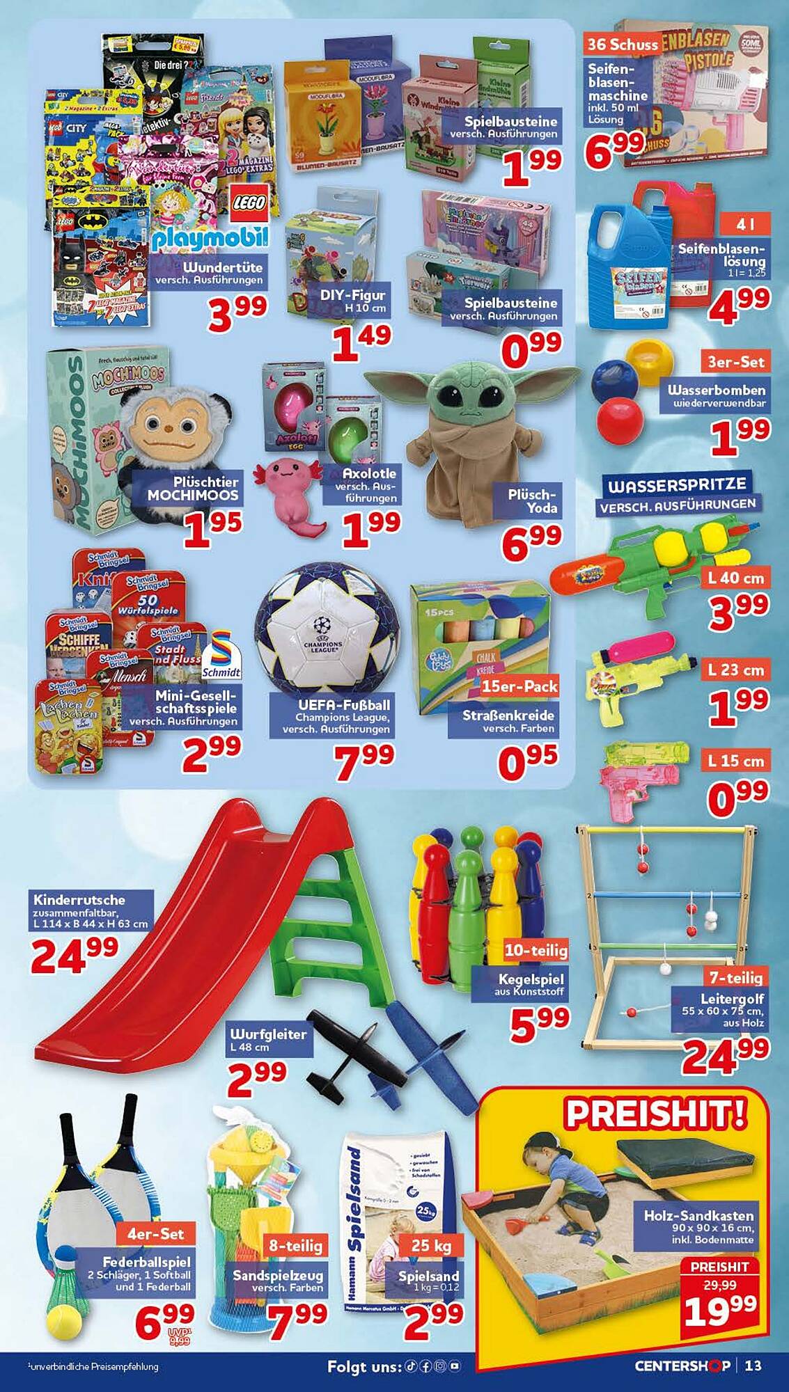 CENTERSHOP Prospekt - Pagina 13