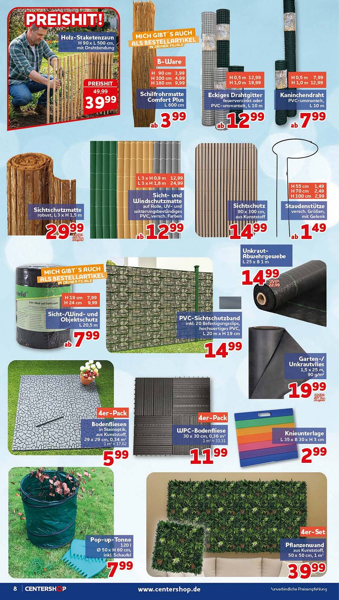 CENTERSHOP Prospekt - Pagina 8