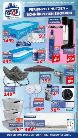 CENTERSHOP Prospekt