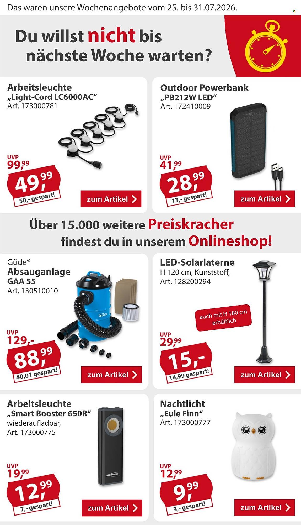 Sonderpreis Baumarkt Prospekt - Pagina 2