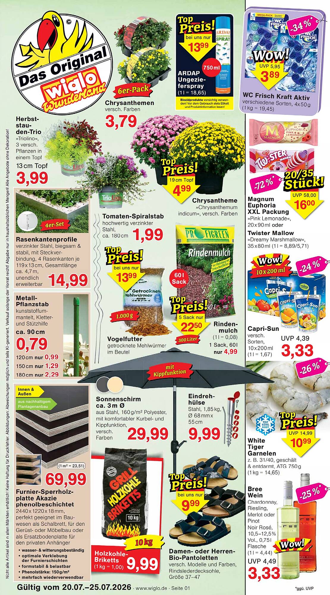 Wiglo Wunderland Prospekt - Pagina 1