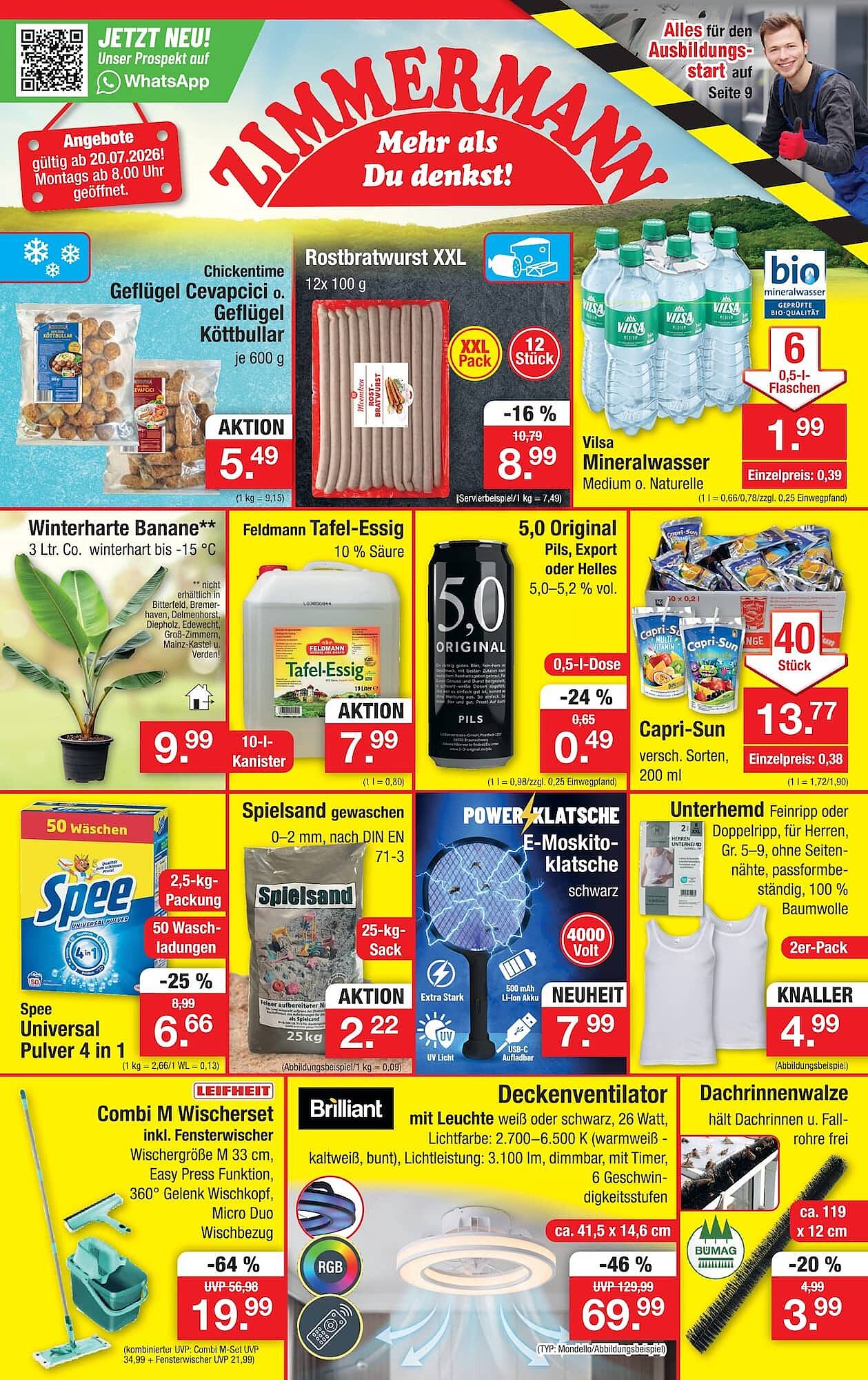 Zimmermann Prospekt - Pagina 1