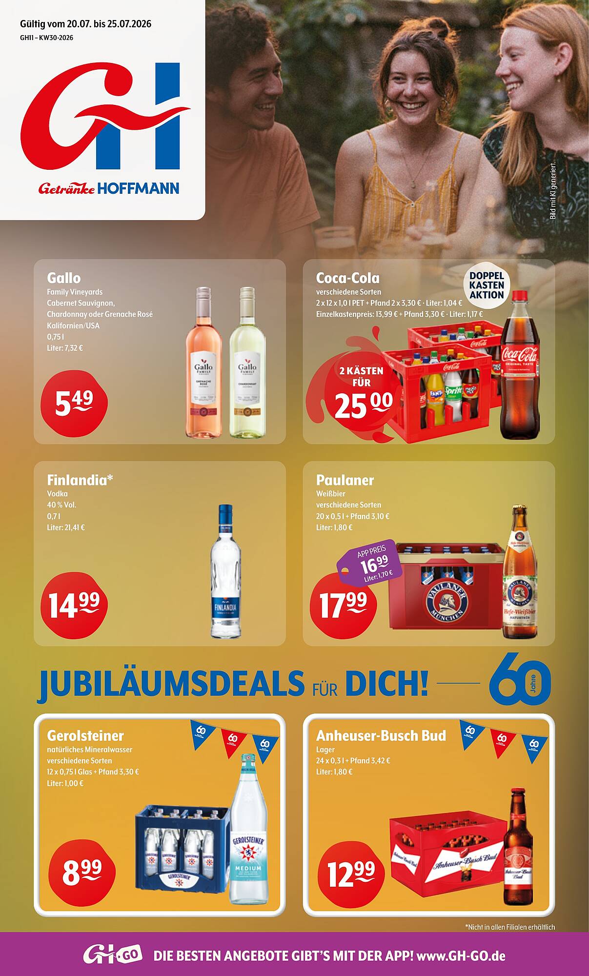 Getränke Hoffmann Prospekt - Pagina 1