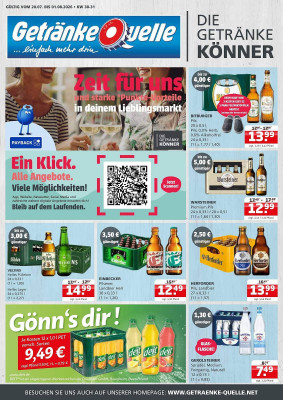 Getränke Quelle Prospekt