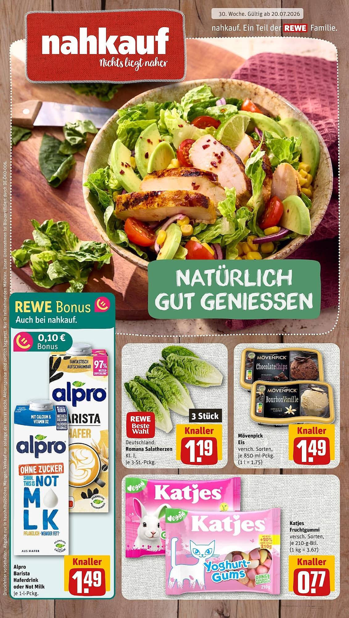 nahkauf Prospekt - Pagina 1