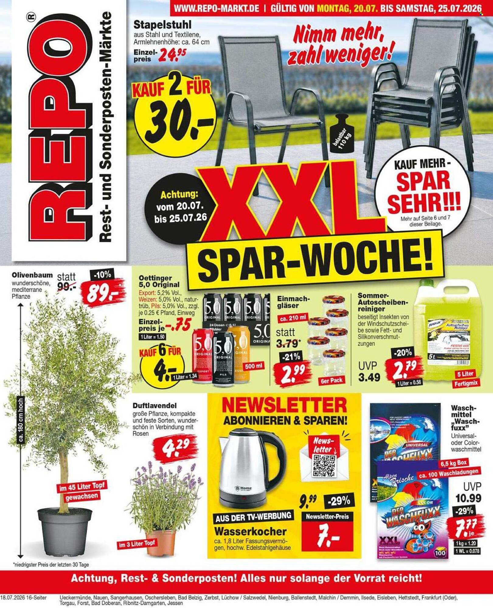 Repo Markt Prospekt - Pagina 1