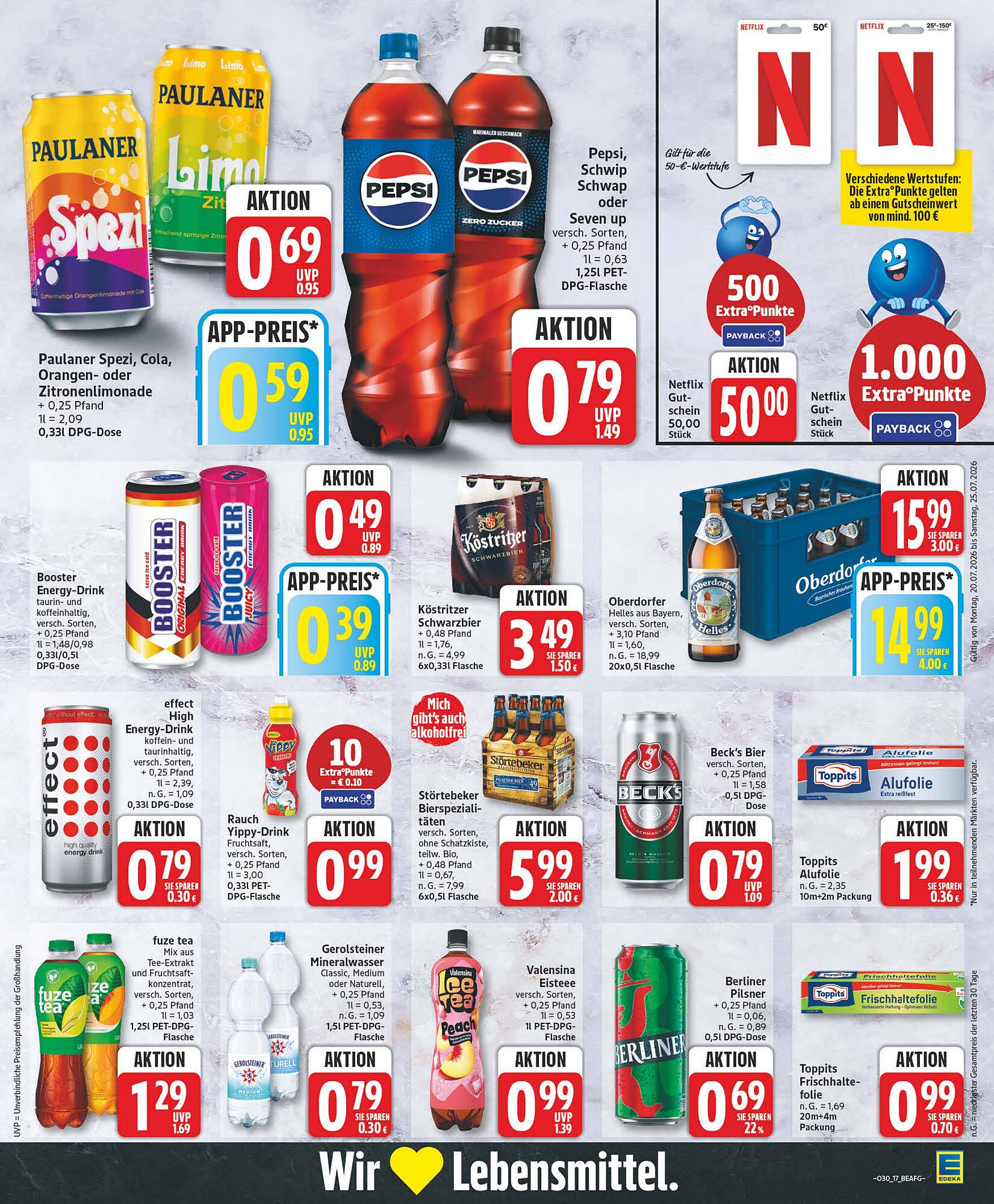 Edeka Aktiv Markt Prospekt - Pagina 17