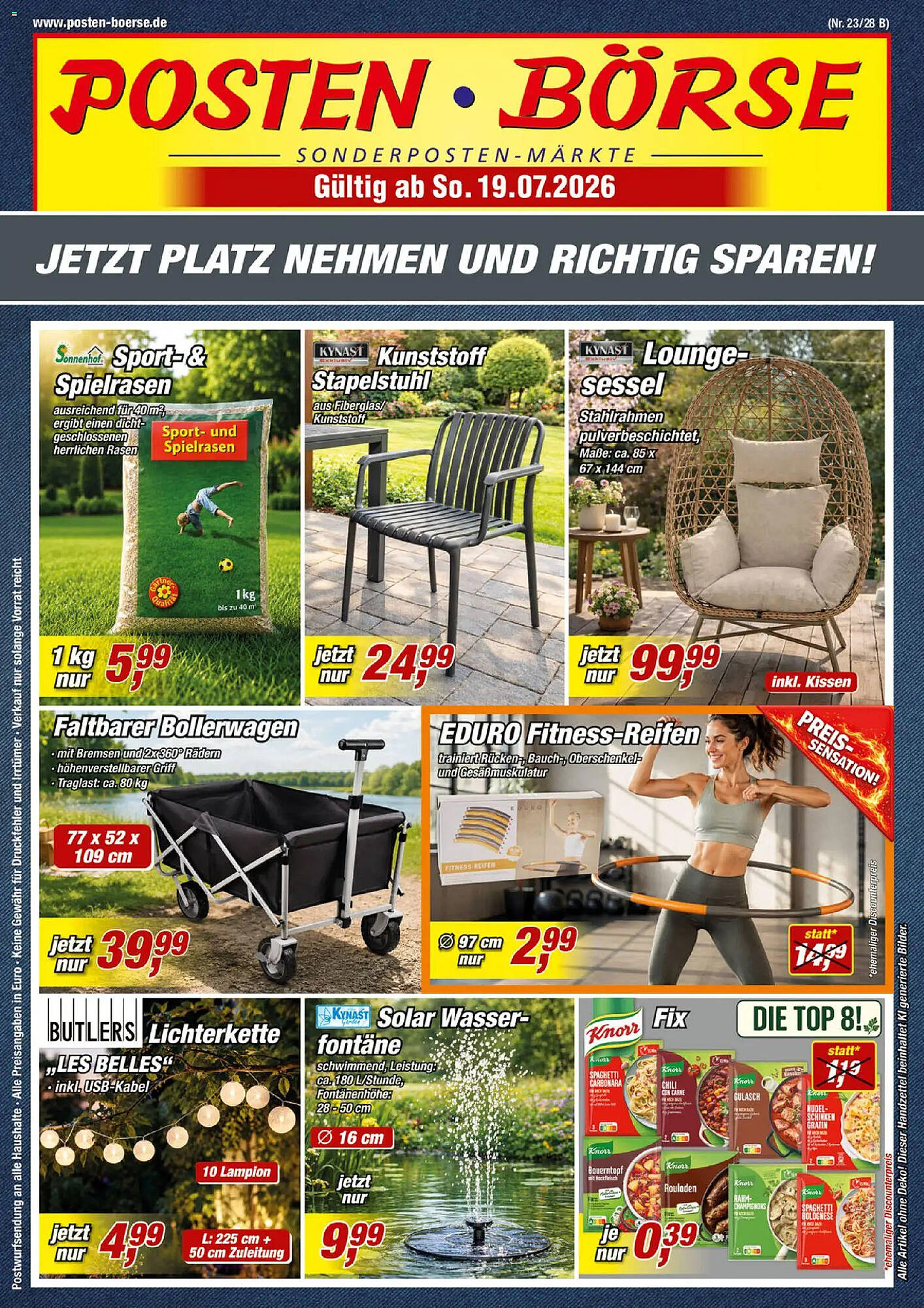Posten Börse Prospekt - Pagina 1