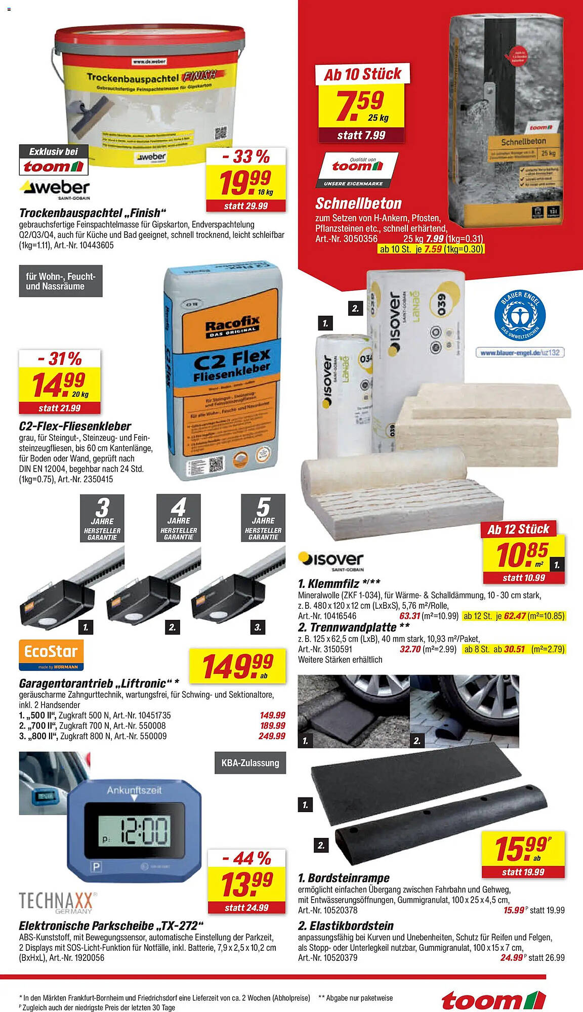 toom Baumarkt Prospekt - Pagina 11