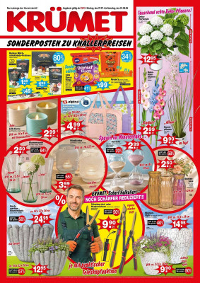 Krümet Sonderposten Prospekt