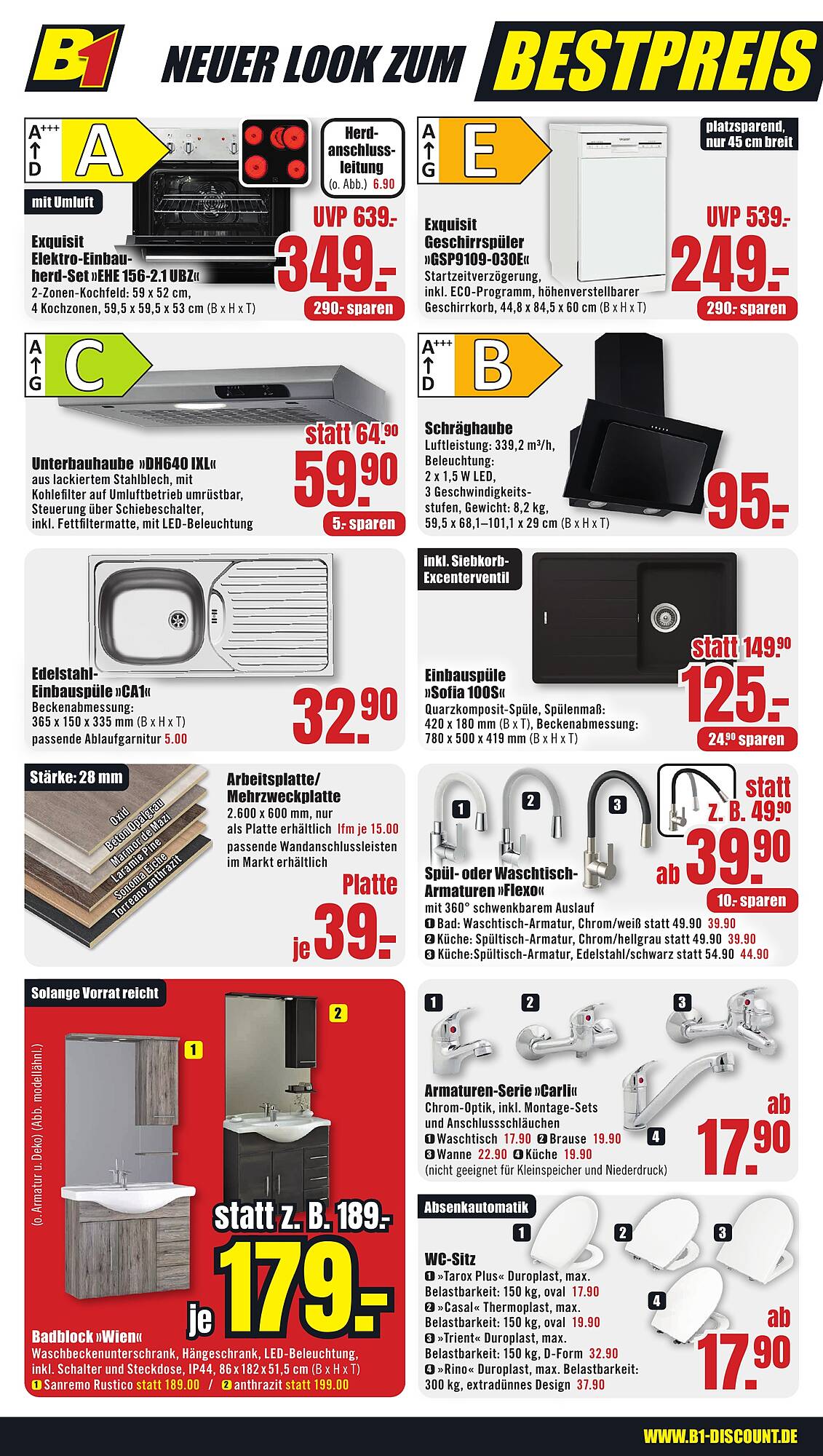 B1 Discount Baumarkt Prospekt - Pagina 10