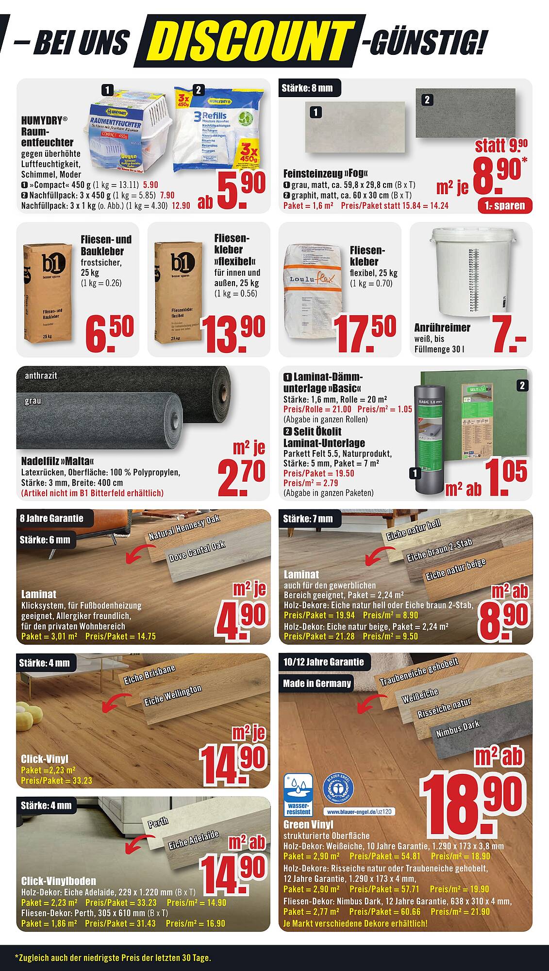 B1 Discount Baumarkt Prospekt - Pagina 11