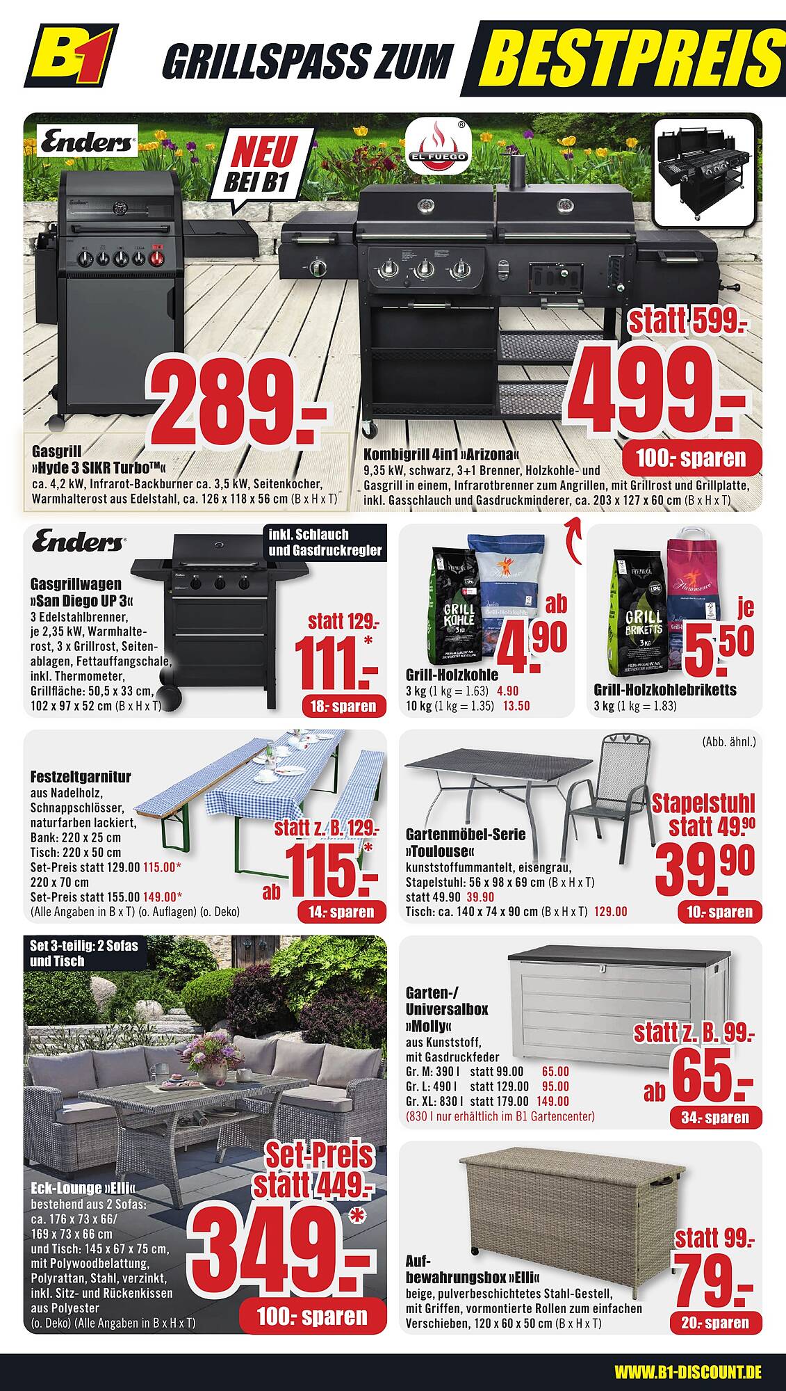 B1 Discount Baumarkt Prospekt - Pagina 2