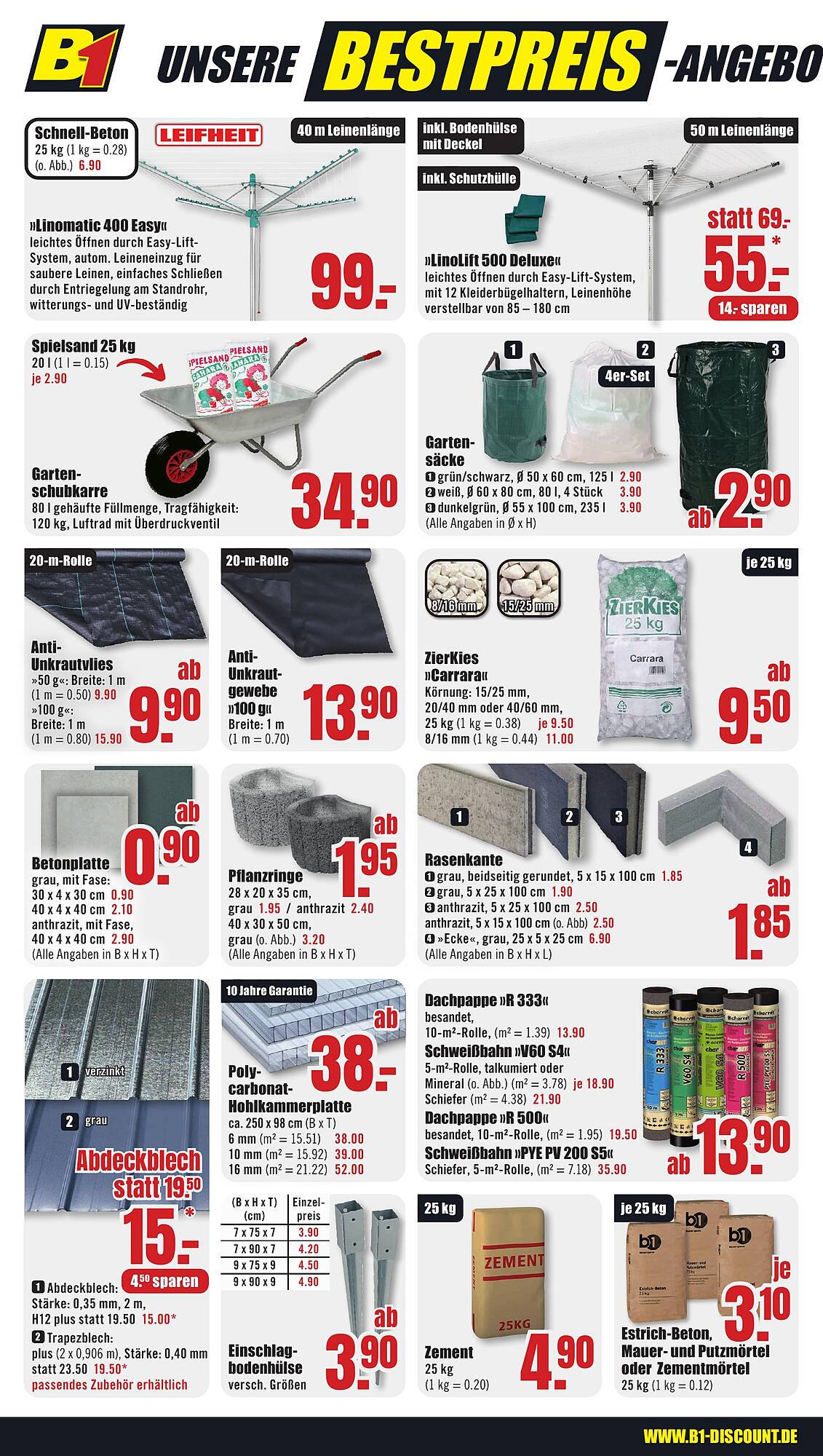 B1 Discount Baumarkt Prospekt - Pagina 6