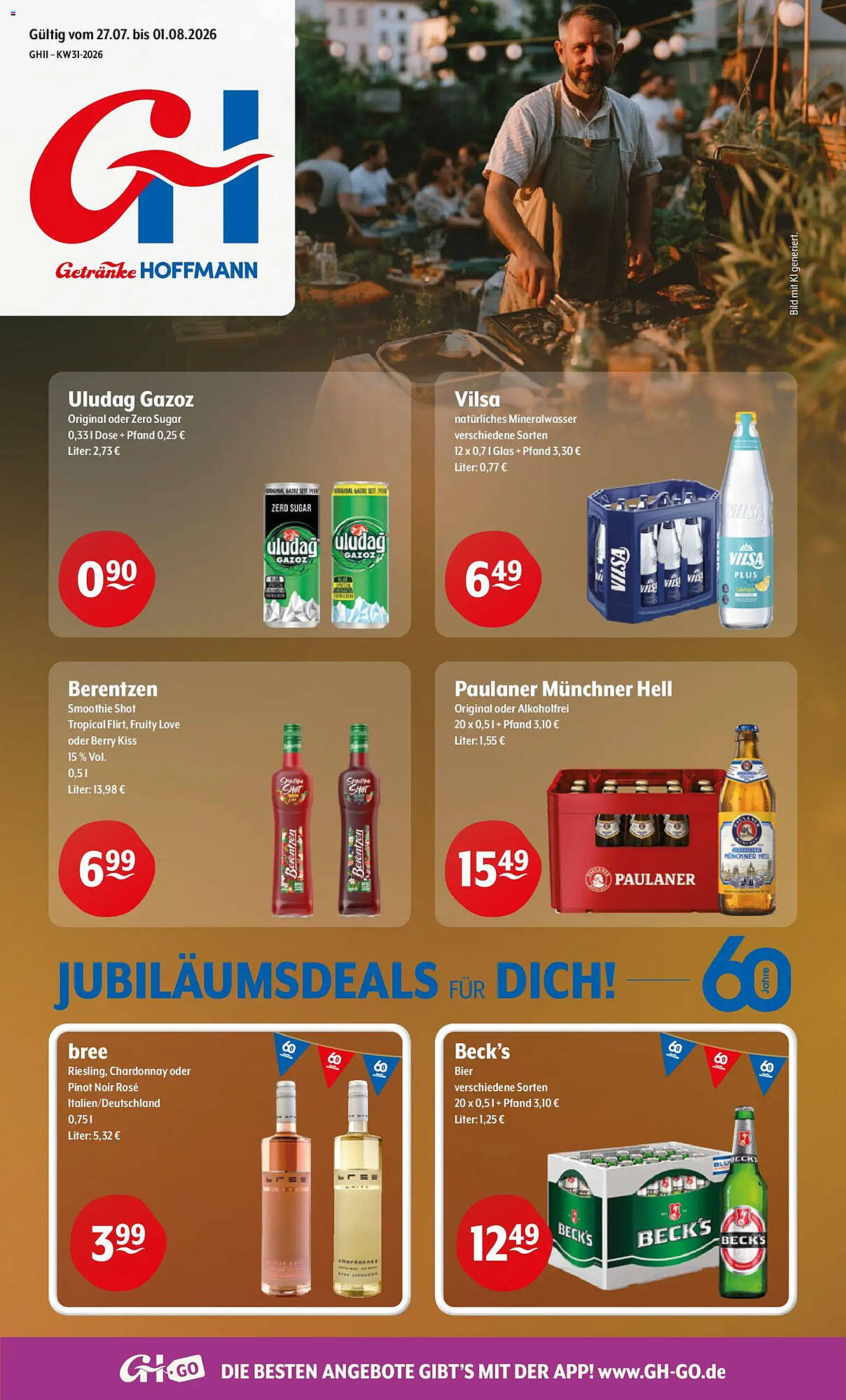Getränke Hoffmann Prospekt - Pagina 1