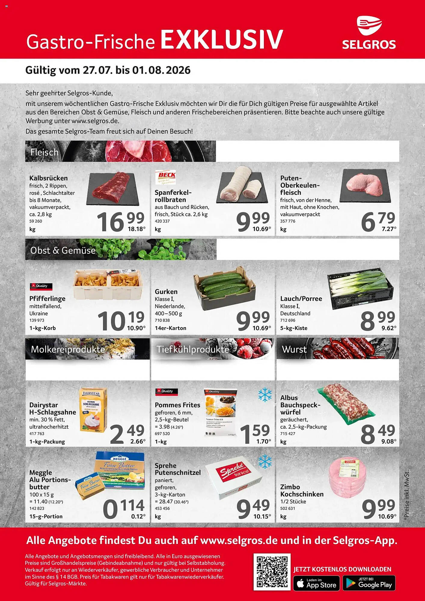 Selgros Prospekt - Pagina 1
