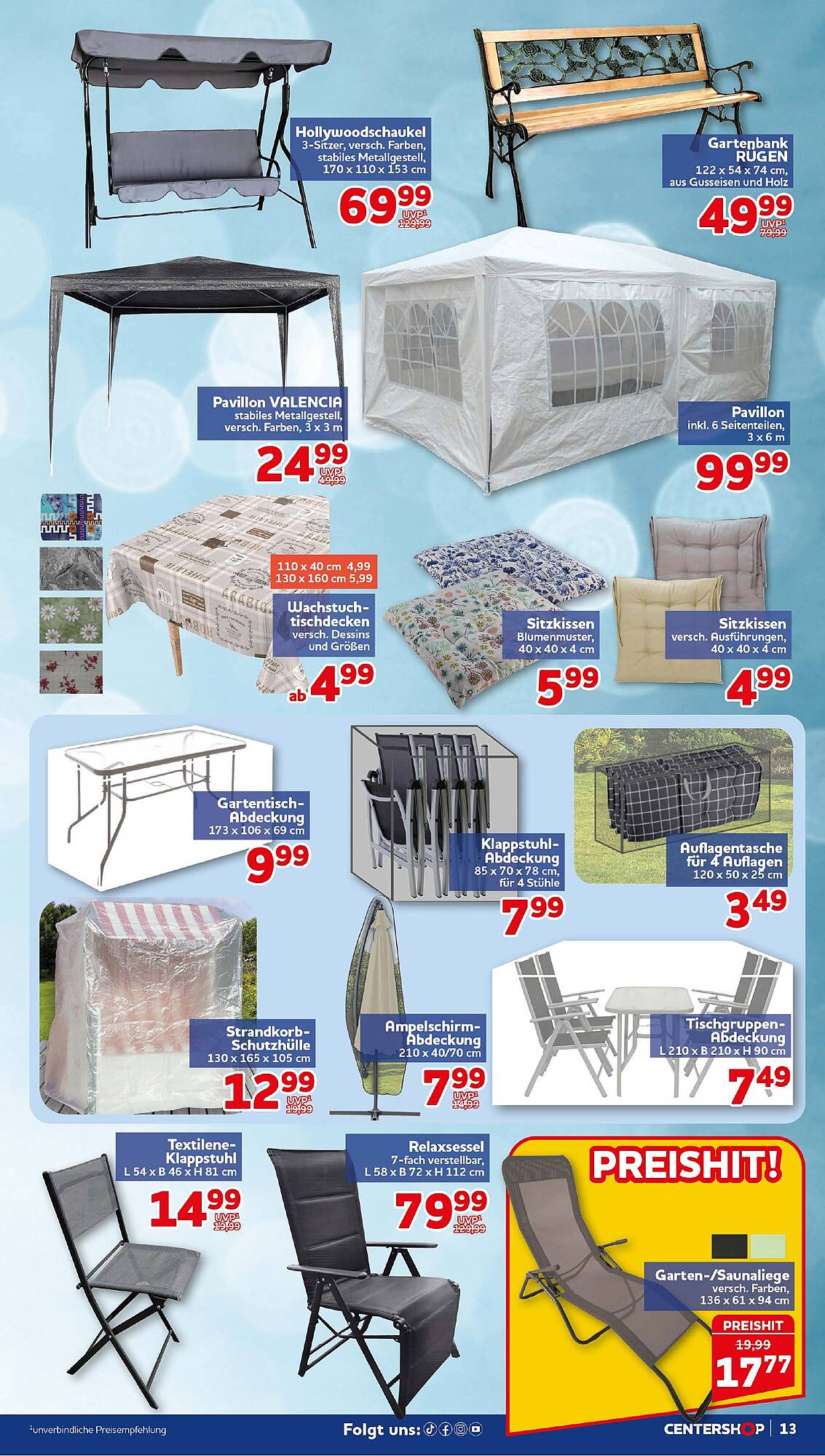 CENTERSHOP Prospekt - Pagina 13