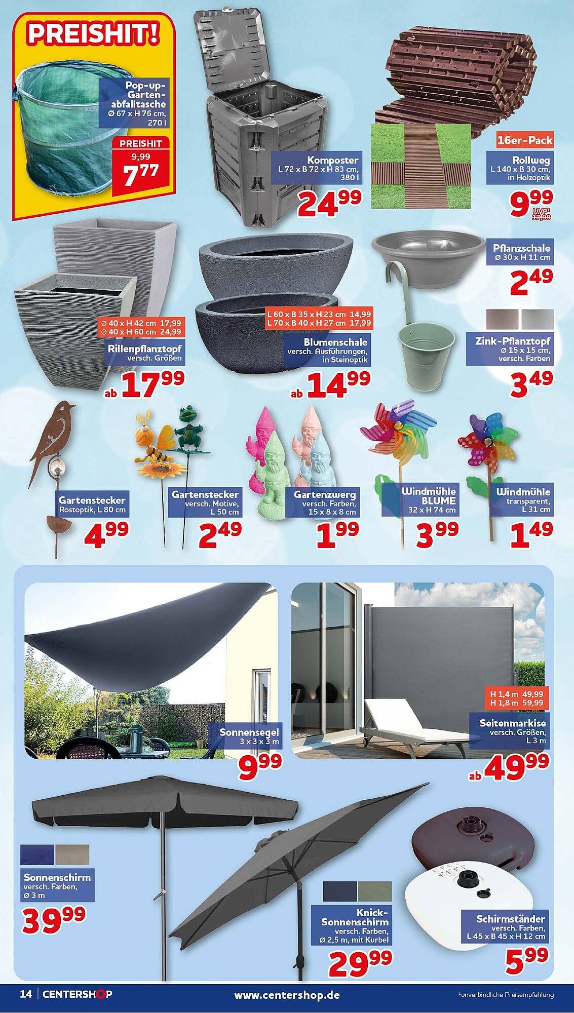CENTERSHOP Prospekt - Pagina 14