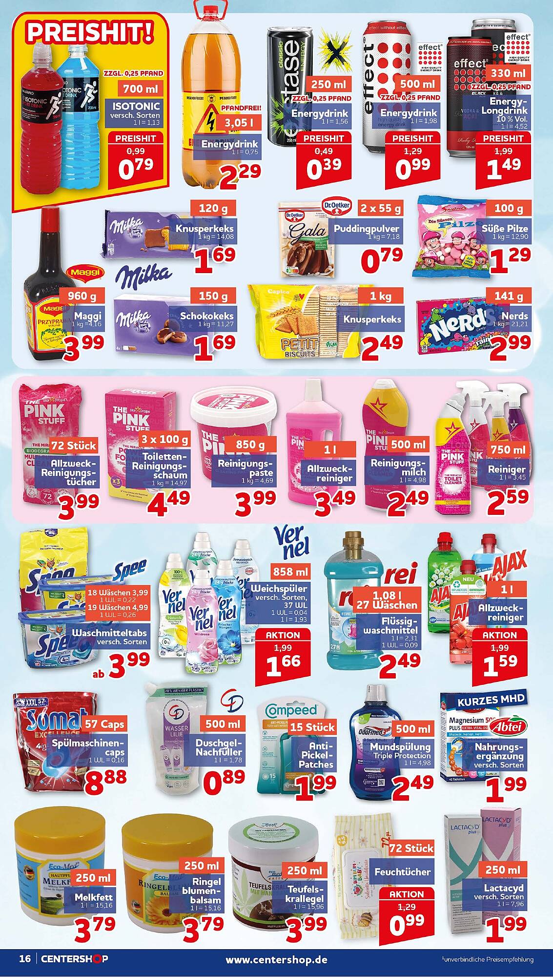 CENTERSHOP Prospekt - Pagina 16