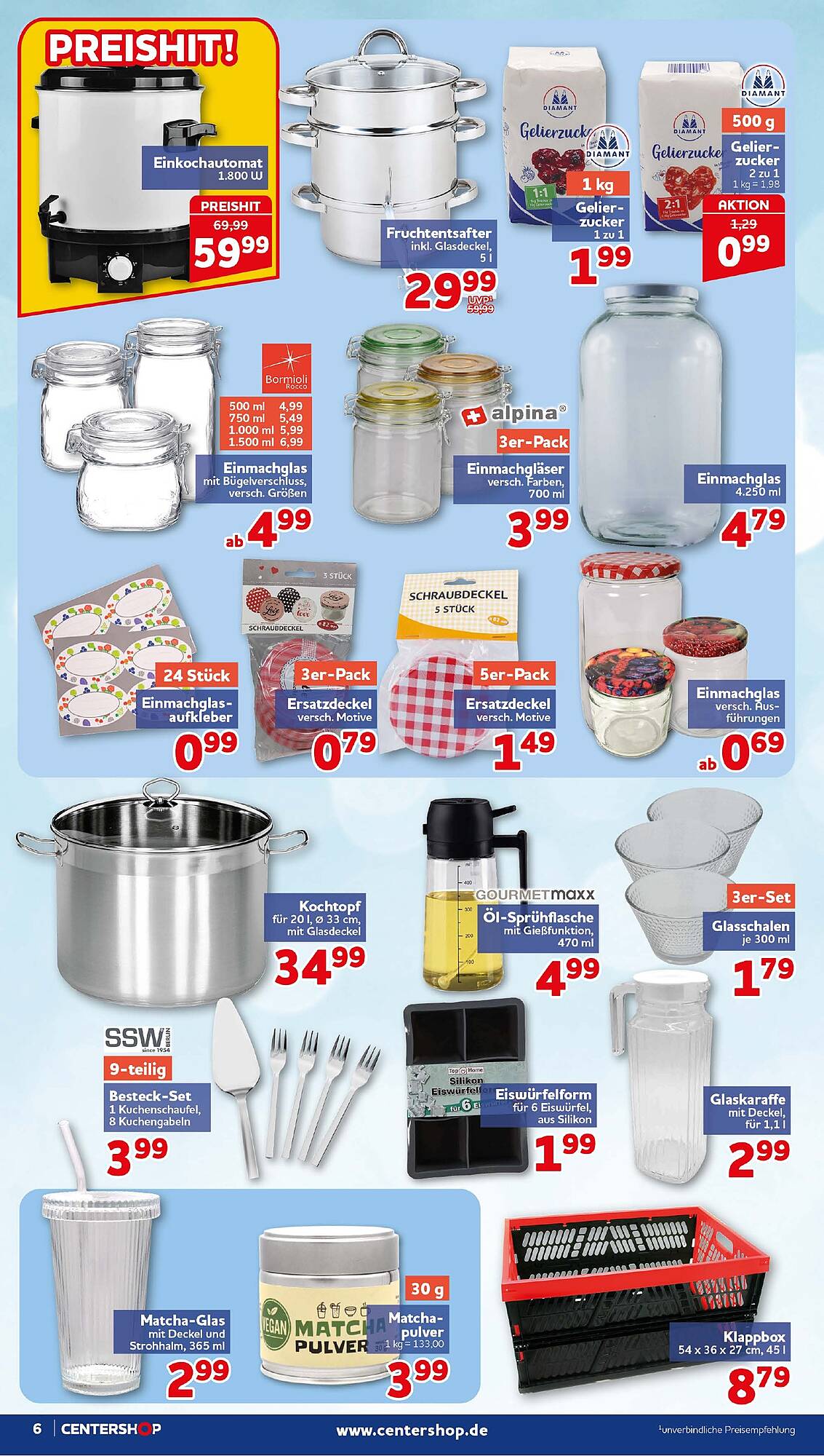 CENTERSHOP Prospekt - Pagina 6
