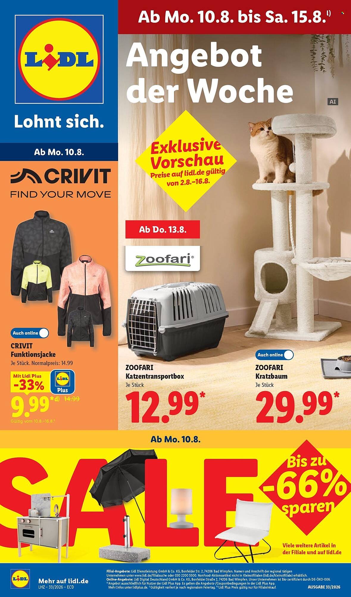 Lidl Prospekt - Pagina 1