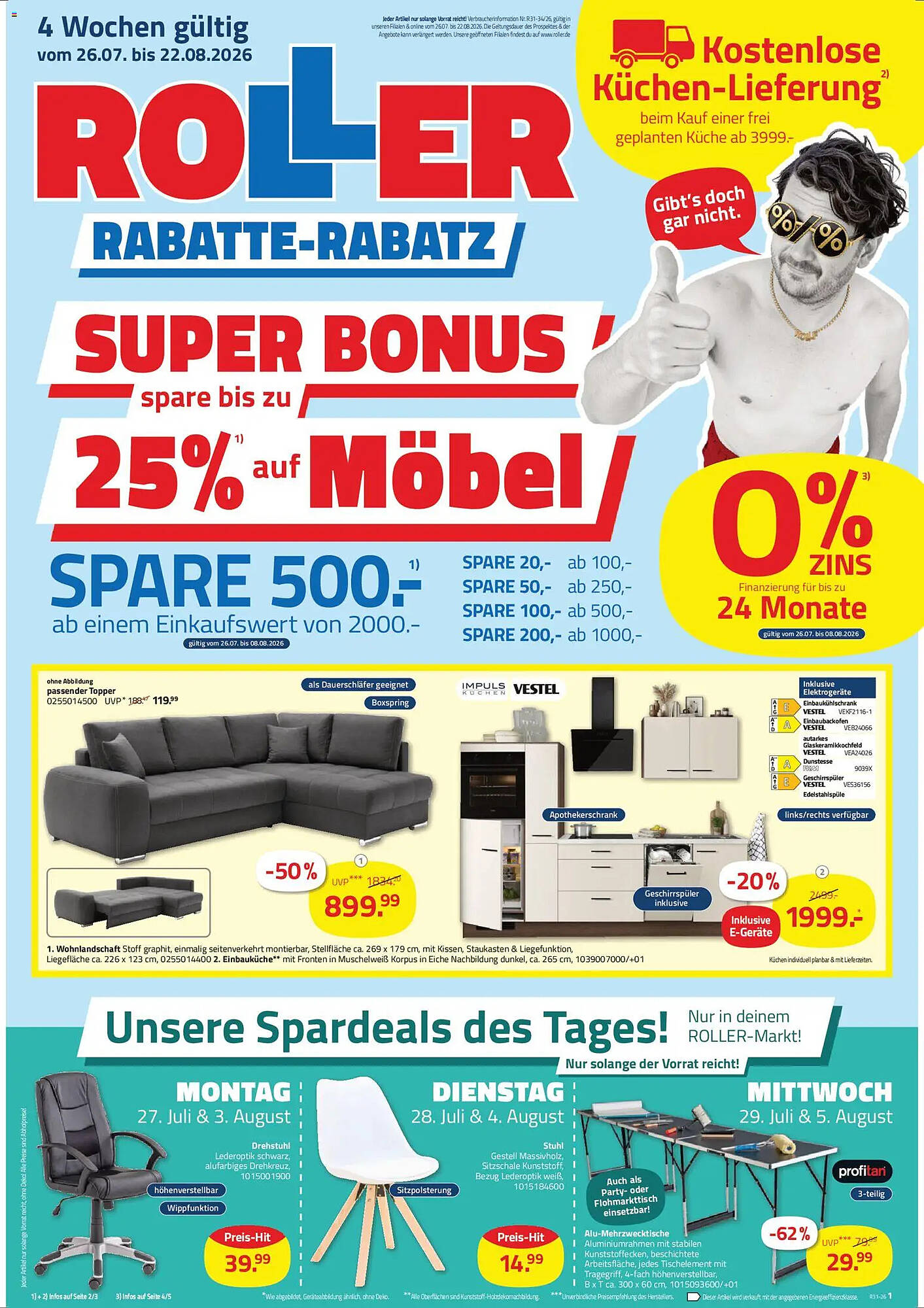 ROLLER Prospekt - Pagina 1