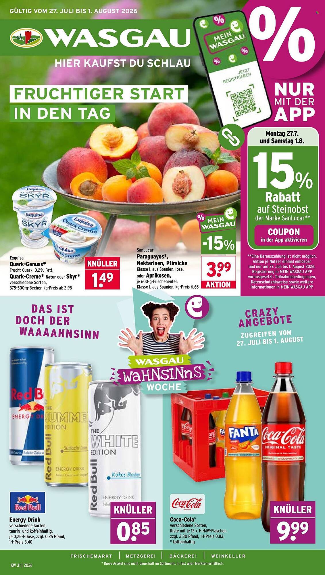 Wasgau Prospekt - Pagina 1