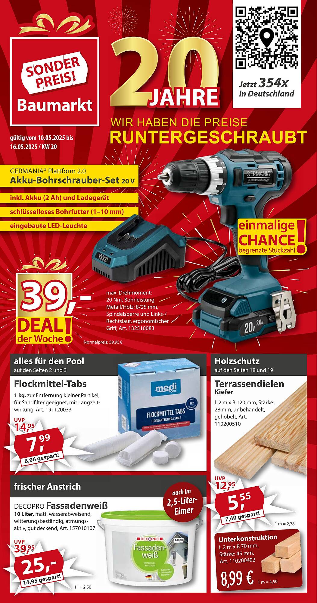 Sonderpreis Baumarkt Prospekt