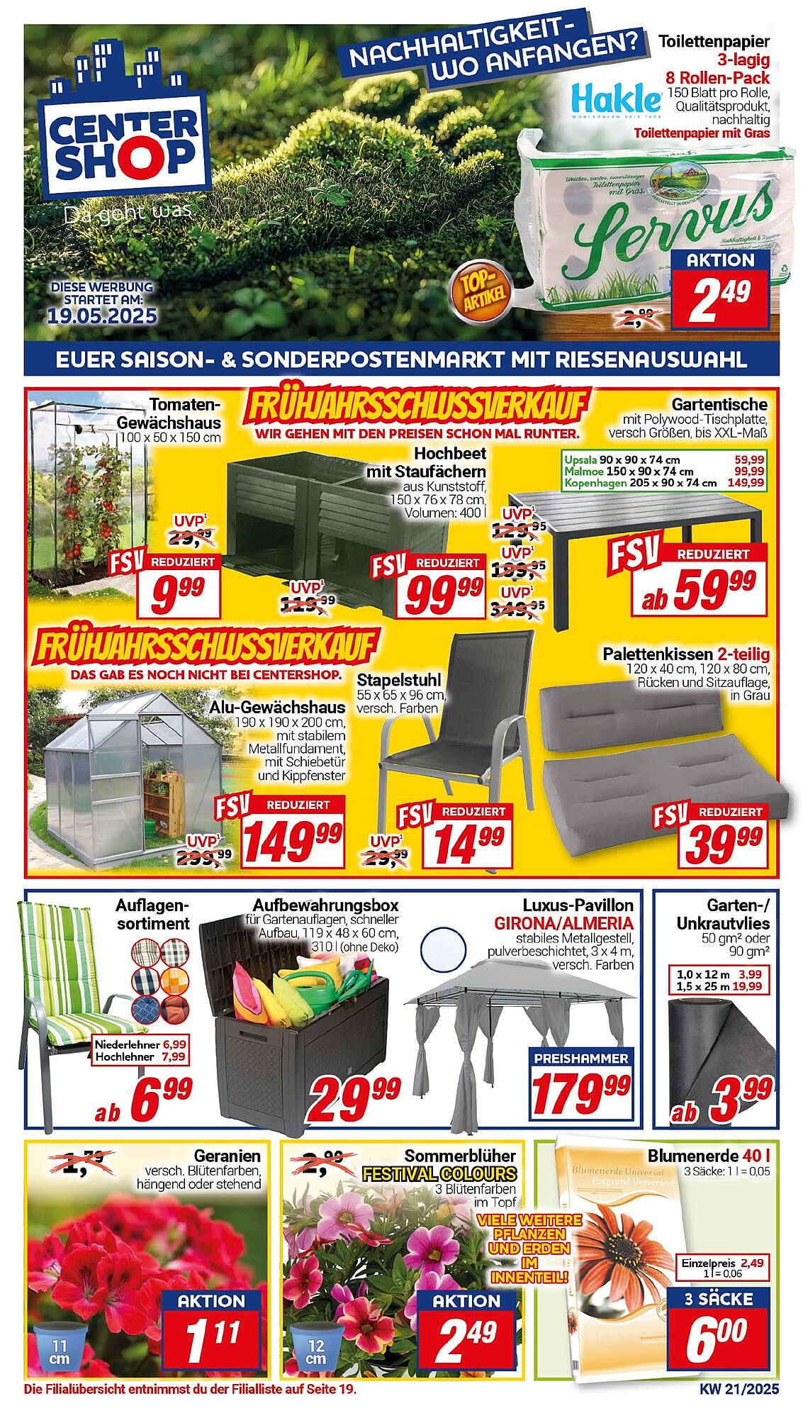 CENTERSHOP Prospekt