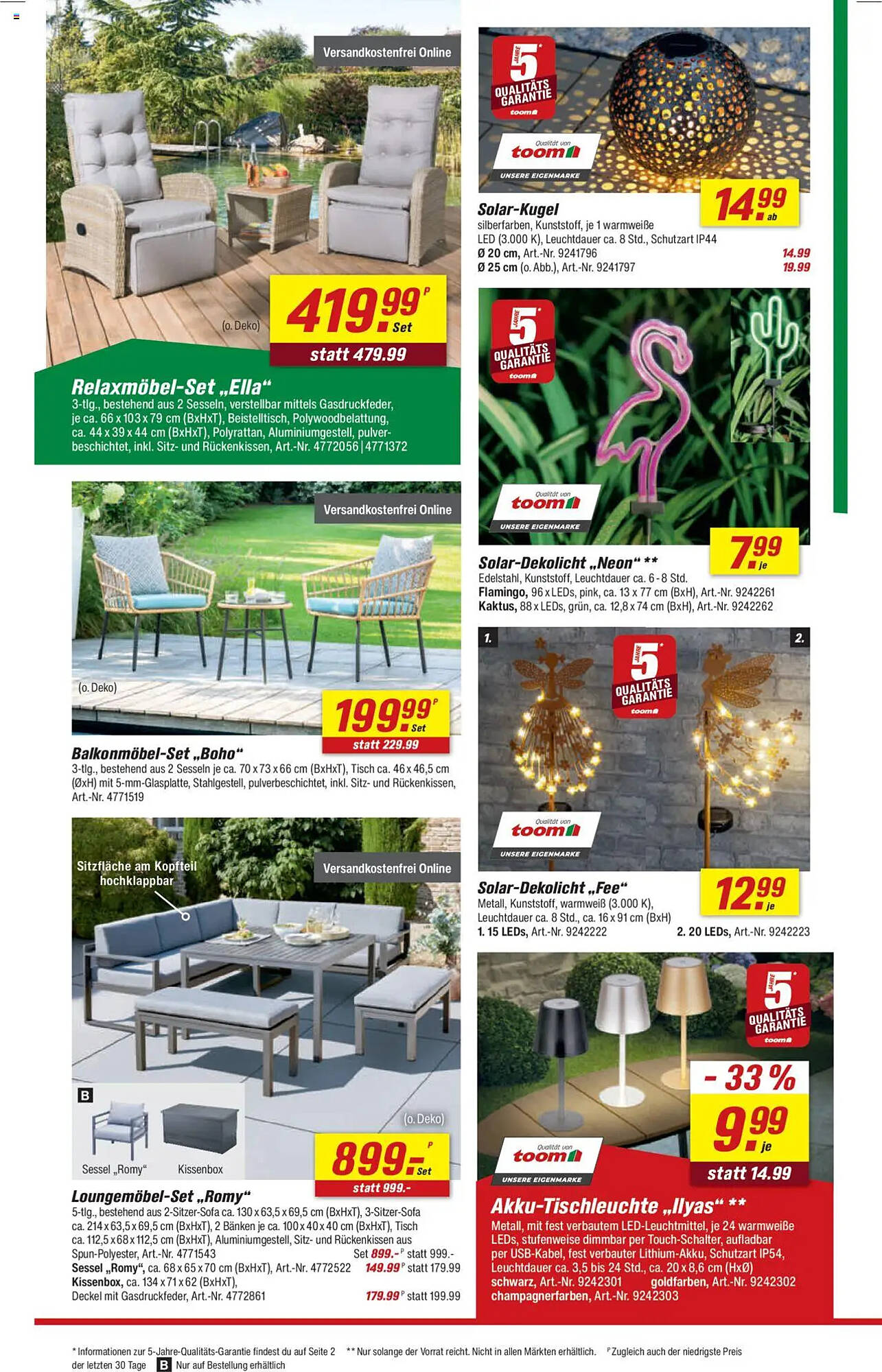 toom Baumarkt Prospekt