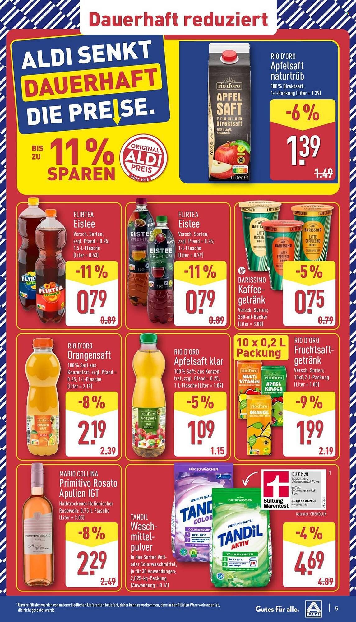Aldi Nord Prospekt