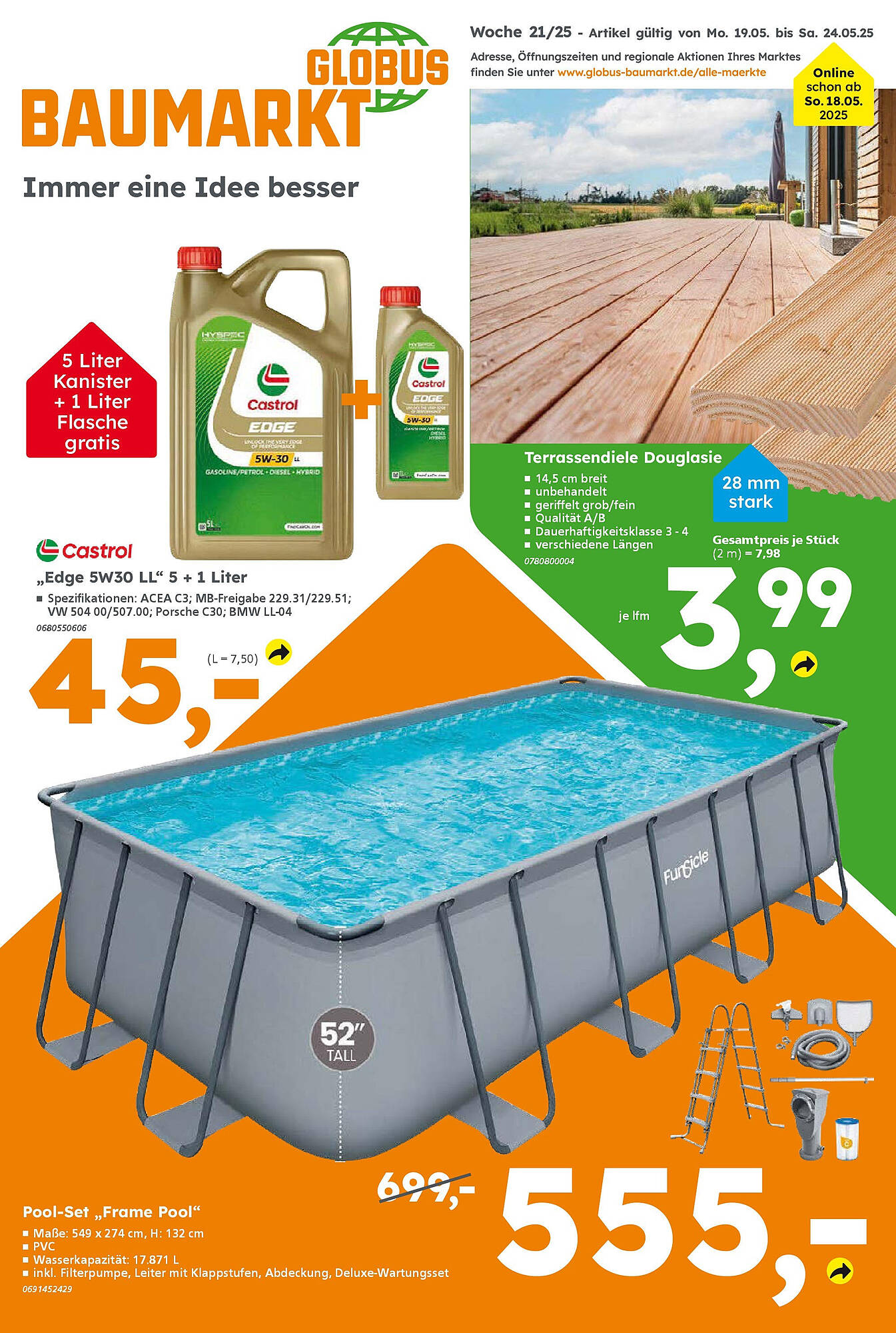Globus Baumarkt Prospekt