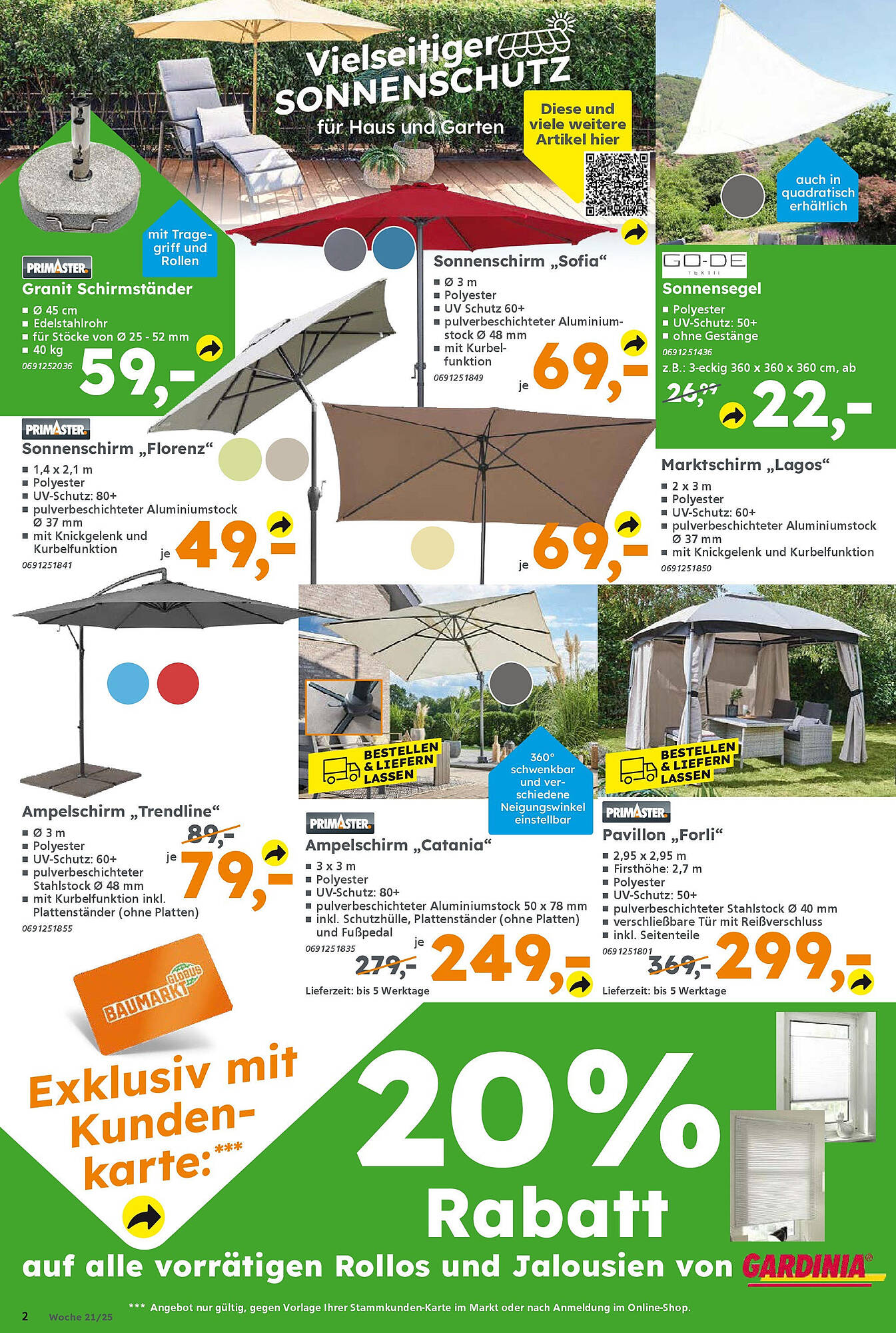 Globus Baumarkt Prospekt