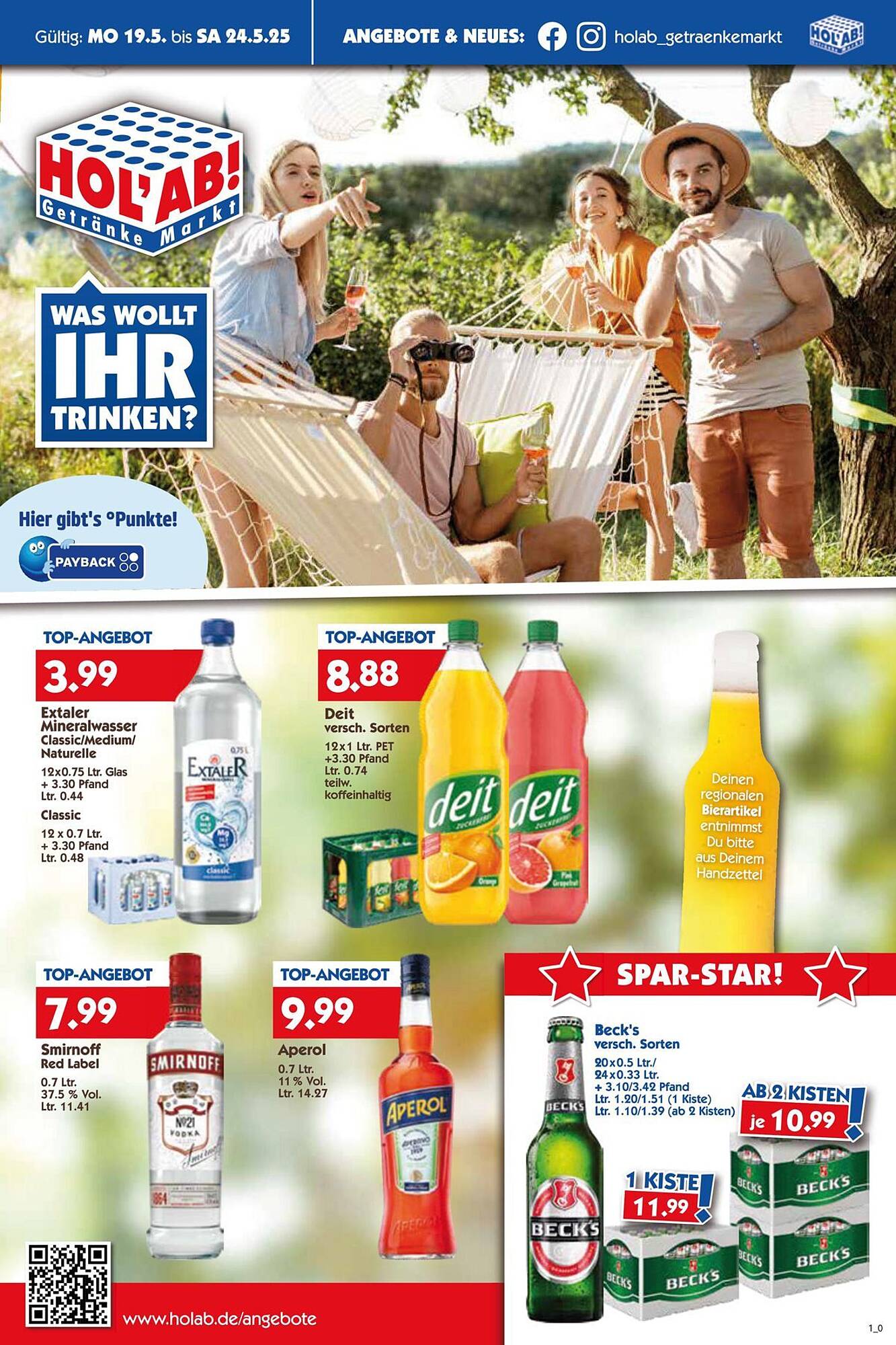 Hol'ab Getränkemarkt Prospekt