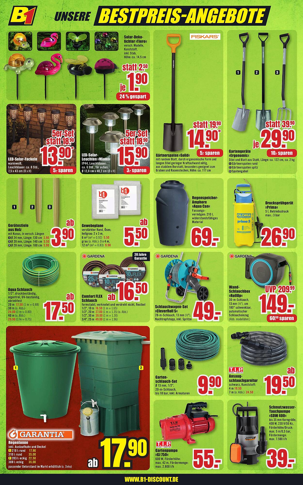 B1 Discount Baumarkt Prospekt