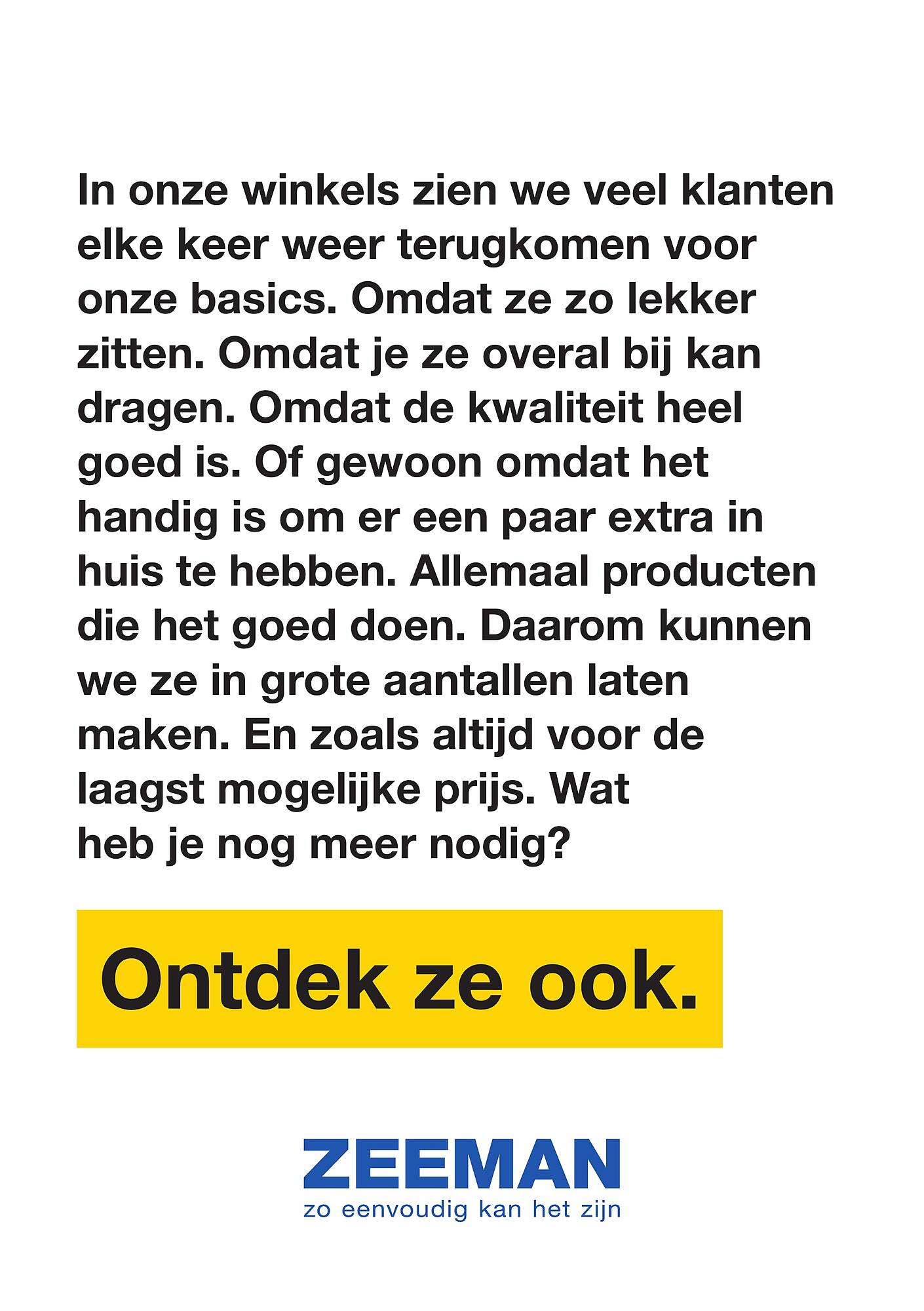 Zeeman Prospekt
