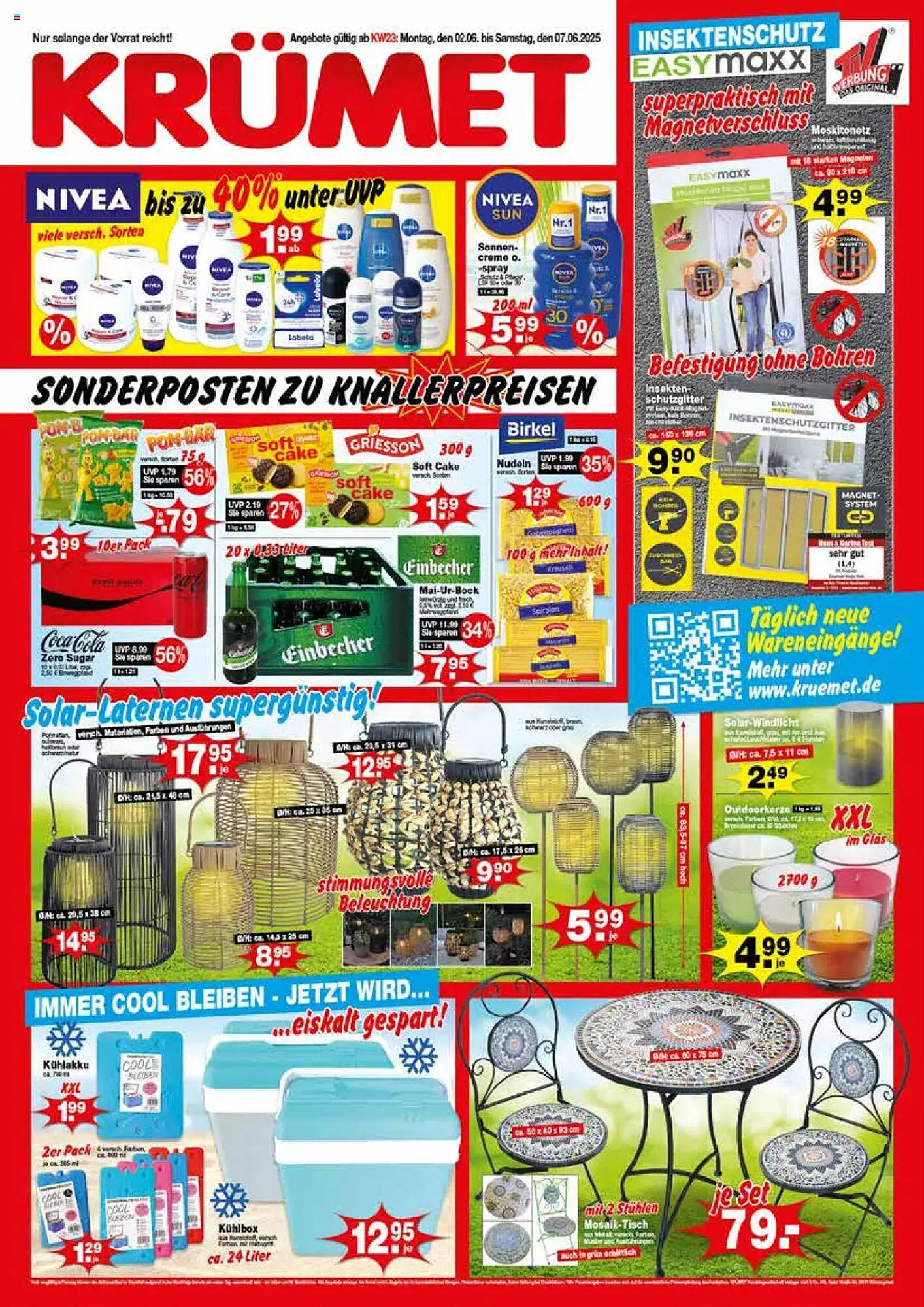 Krümet Sonderposten Prospekt